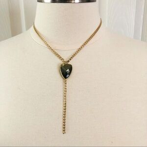 Meghan Bo Designs Gold Lariat Harlan Necklace NWT